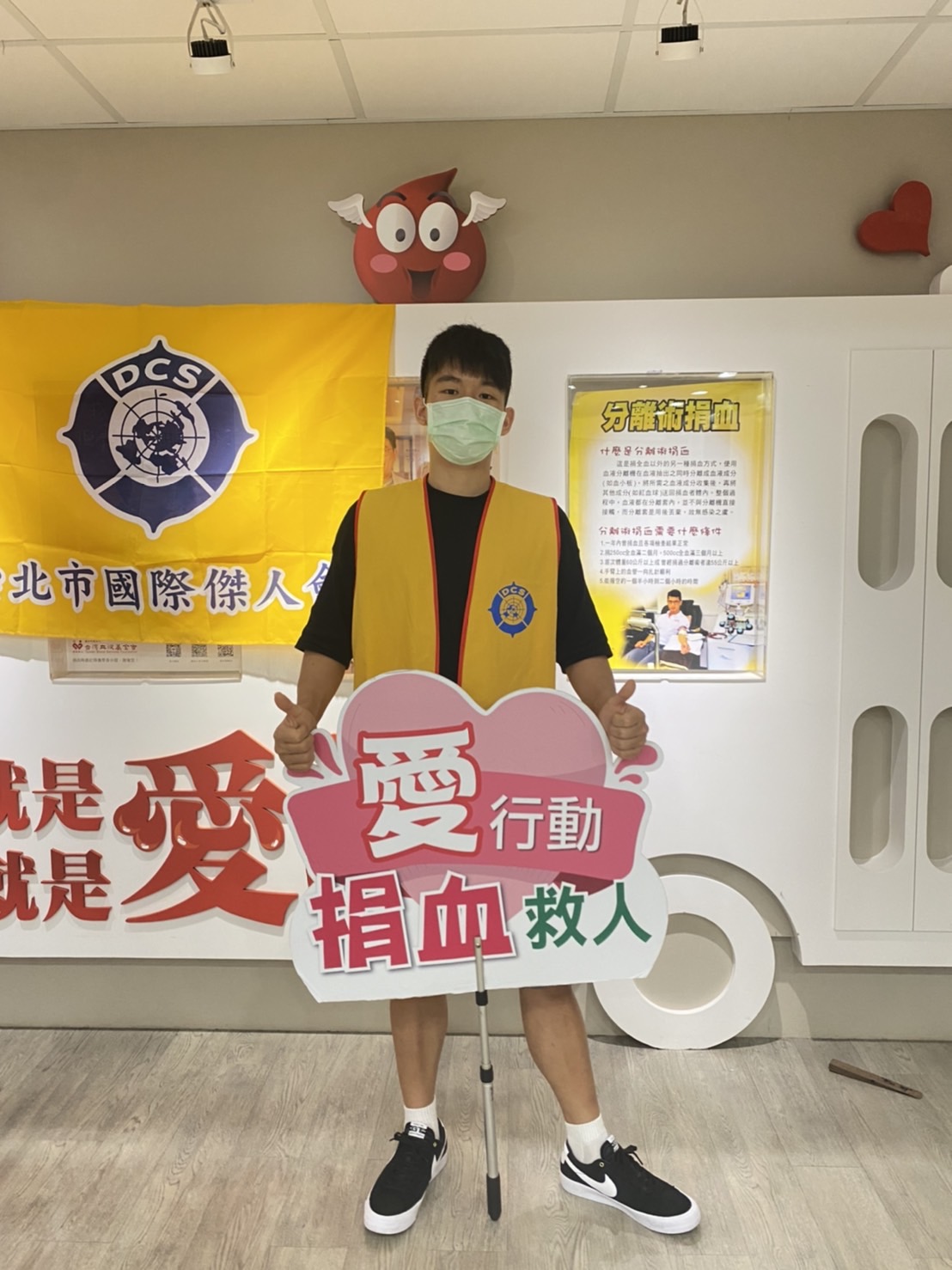 感恩您「台灣」，讓我在這美好的舞台上去發揮更好的自己！