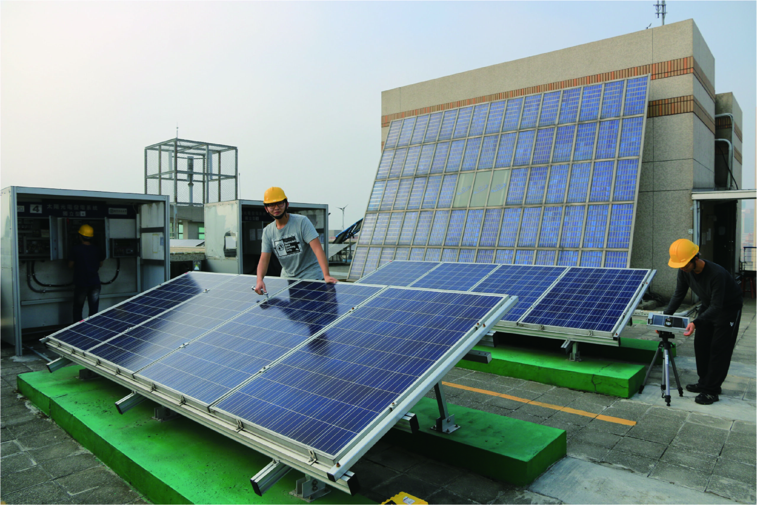 太陽光電設置技能檢定考場